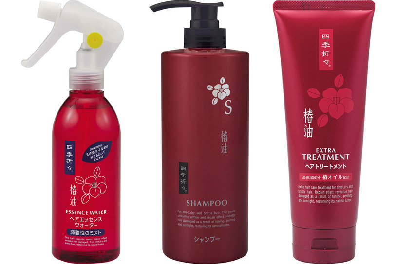 Kosmetyki do włosów Shikioriori Tsubaki /materiały prasowe
