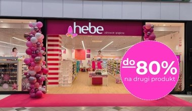 Kosmetyki tańsze nawet o 80%! Styczeń w Hebe to czas oszczędności!