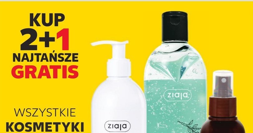 Kosmetyki Ziaja 2 + 1 Gratis! /Kaufland /INTERIA.PL