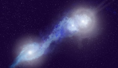 Kosmiczna katastrofa. Odkryto ogromne czarne dziury na kursie kolizyjnym