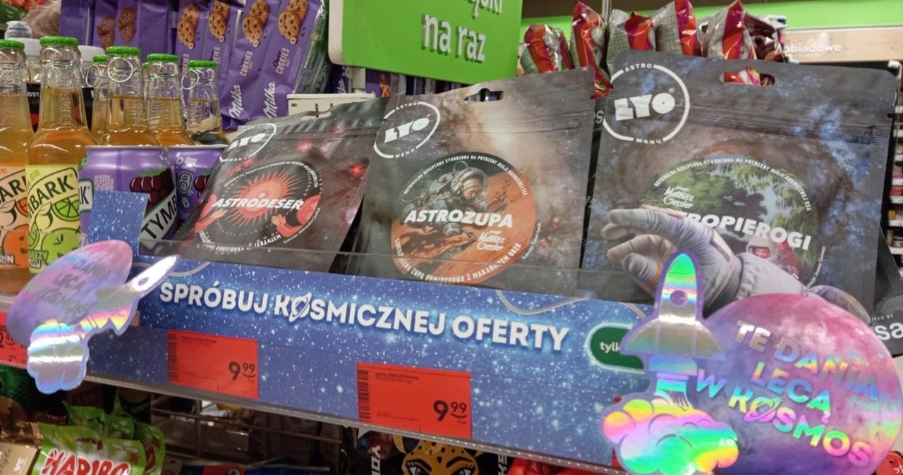 Kosmiczne dania w ofercie Żabki! /Inga Danilczuk  /INTERIA.PL