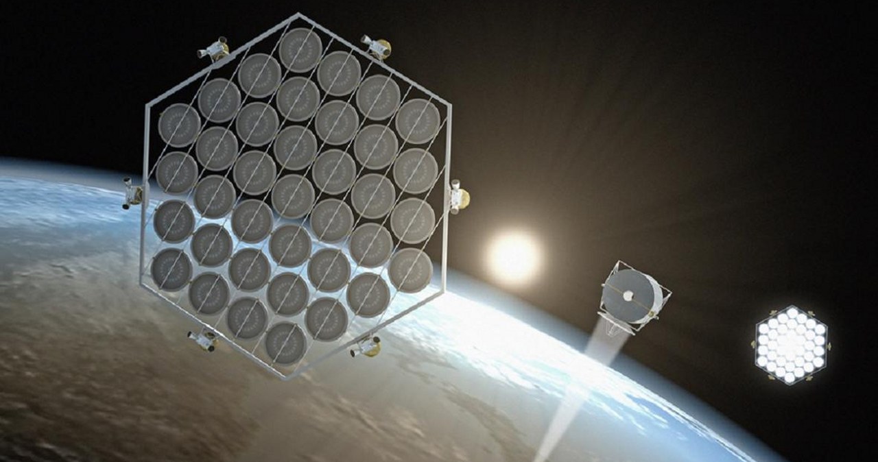 Kosmiczne farmy solarne prześlą energię na Ziemię /ESA/NASA /materiały prasowe