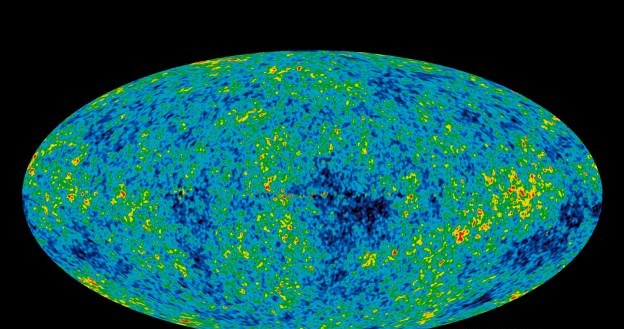 Kosmiczne mikrofalowe promieniowania tła uchwycone przez sondę WMAP /NASA