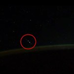 ​"Kosmiczni goście" uchwyceni z pokładu ISS
