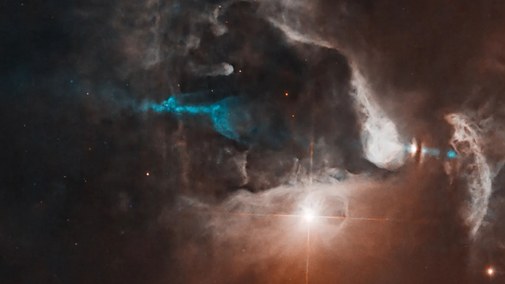 Kosmiczny Teleskop Hubble'a uchwycił narodziny gwiazdy. Niesamowity widok