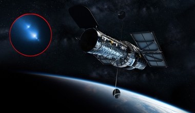 Kosmiczny Teleskop Hubble'a uchwycił rzadki widok rozpadającej się komety