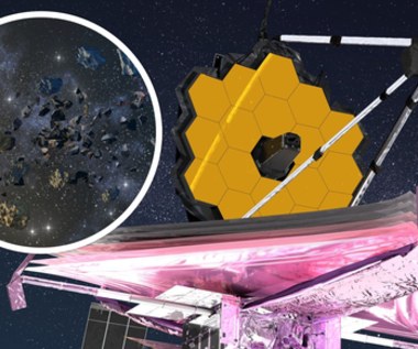 Kosmiczny Teleskop Jamesa Webba uszkodzony przez mikrometeoryty