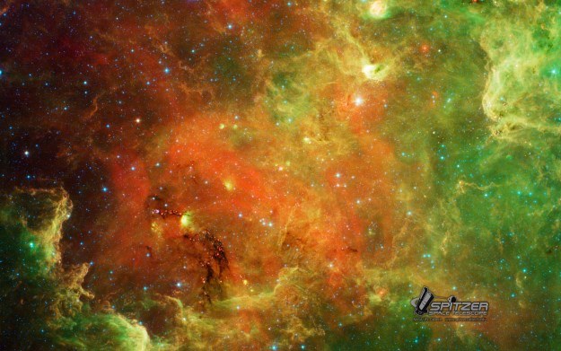 Kosmiczny teleskop Spitzer działa już od 10 lat. Jest źródłem wielu niesamowitych fotografii /NASA