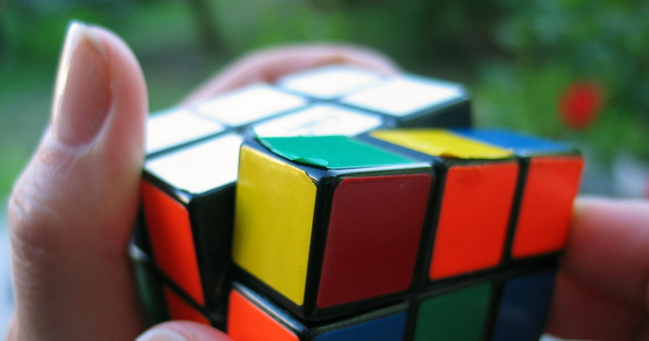 Kostka Rubika - jej twórca nie spodziewał się aż tak wielkiego sukcesu swojej zabawki! /Adrian Slazok/REPORTER /East News