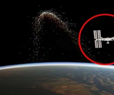 A nightmare in orbit.  Space junk almost killed astronauts