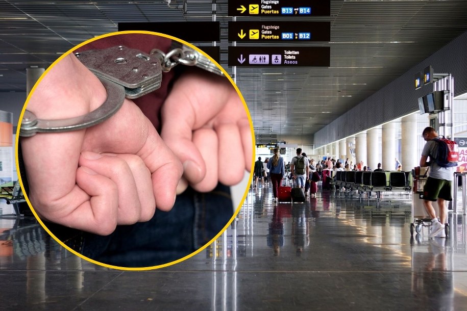 Koszmar w hali przylotów. 31-latek rzucił dzieckiem o podłogę