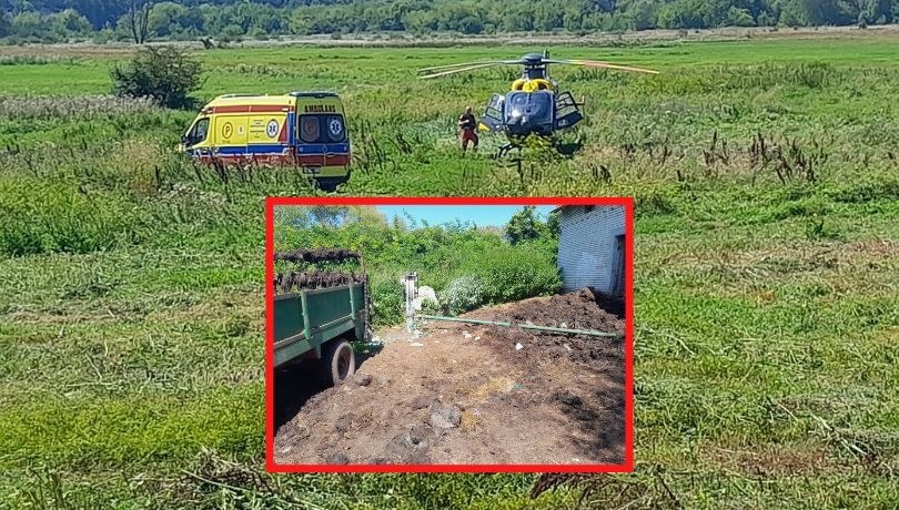 Koszmar w trakcie prac w gospodarstwie. Chłopiec wciągnięty przez maszynę rolniczą / Komenda Powiatowa Państwowej Straży Pożarnej w Busku-Zdroju /