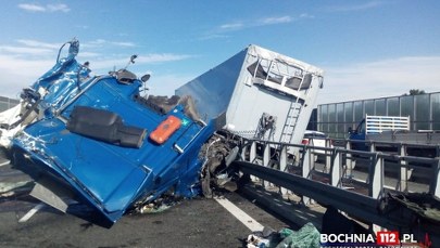 Koszmarne zderzenie na A4. Autostrada była zablokowana