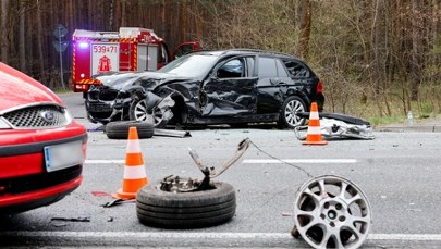 Koszmarne zderzenie trzech aut w Antoninie