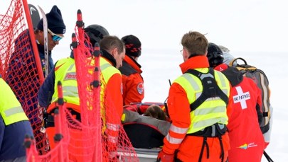 Koszmarny upadek na stoku w St. Moritz. Mistrzyni olimpijska na noszach 