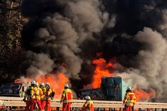 Koszmarny wypadek na niemieckiej autostradzie