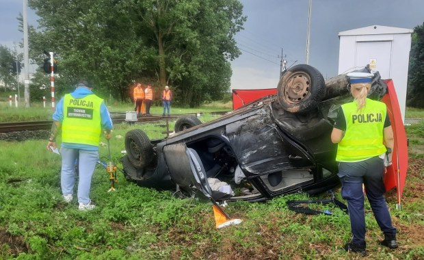 Koszmarny wypadek na oznakowanym przejeździe