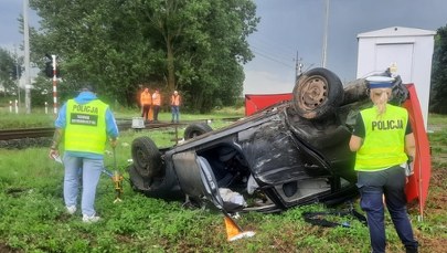 Koszmarny wypadek na oznakowanym przejeździe