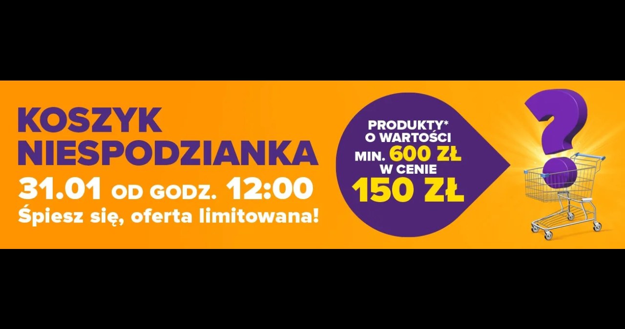 Koszyk Niespodzianka wraca do Carrefour'a! Zaoszczędzisz co najmniej 450 zł! /Carrefour Polska /INTERIA.PL