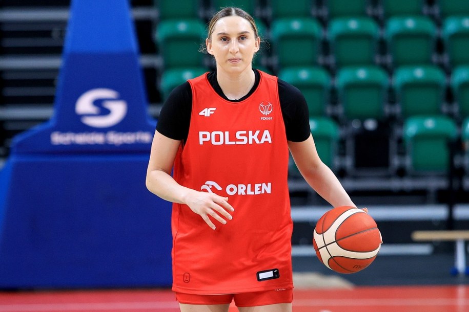 Koszykarka reprezentacji Polski Anna Makurat (zdj. arch.) /Jarek Praszkiewicz /PAP