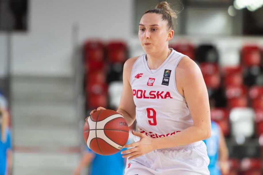 Koszykarka reprezentacji Polski Anna Makurat /	Jakub Kaczmarczyk   /PAP