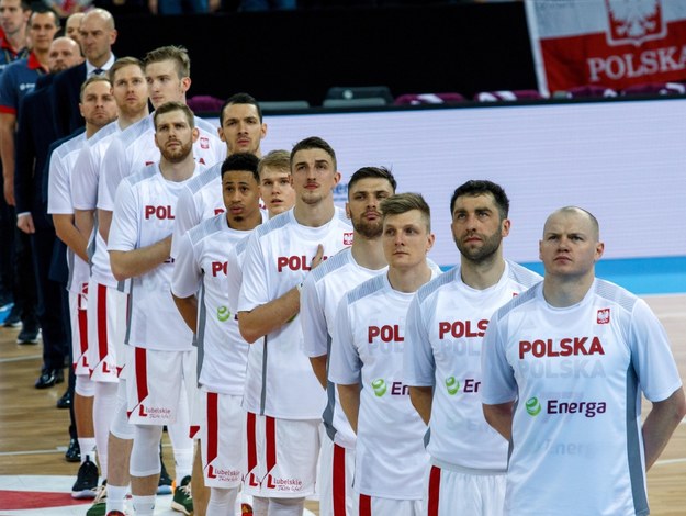 Koszykarze reprezentacji Polski przed meczem eliminacyjnym do mistrzostw Europy 2021 z Izraelem /Andrzej Grygiel /PAP