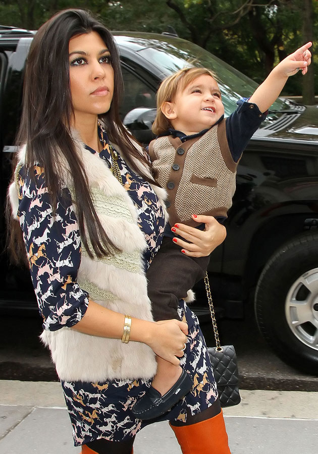 Kourtney jest już mamą dwuletniego Masona. &nbsp; /Jackson Lee /Getty Images