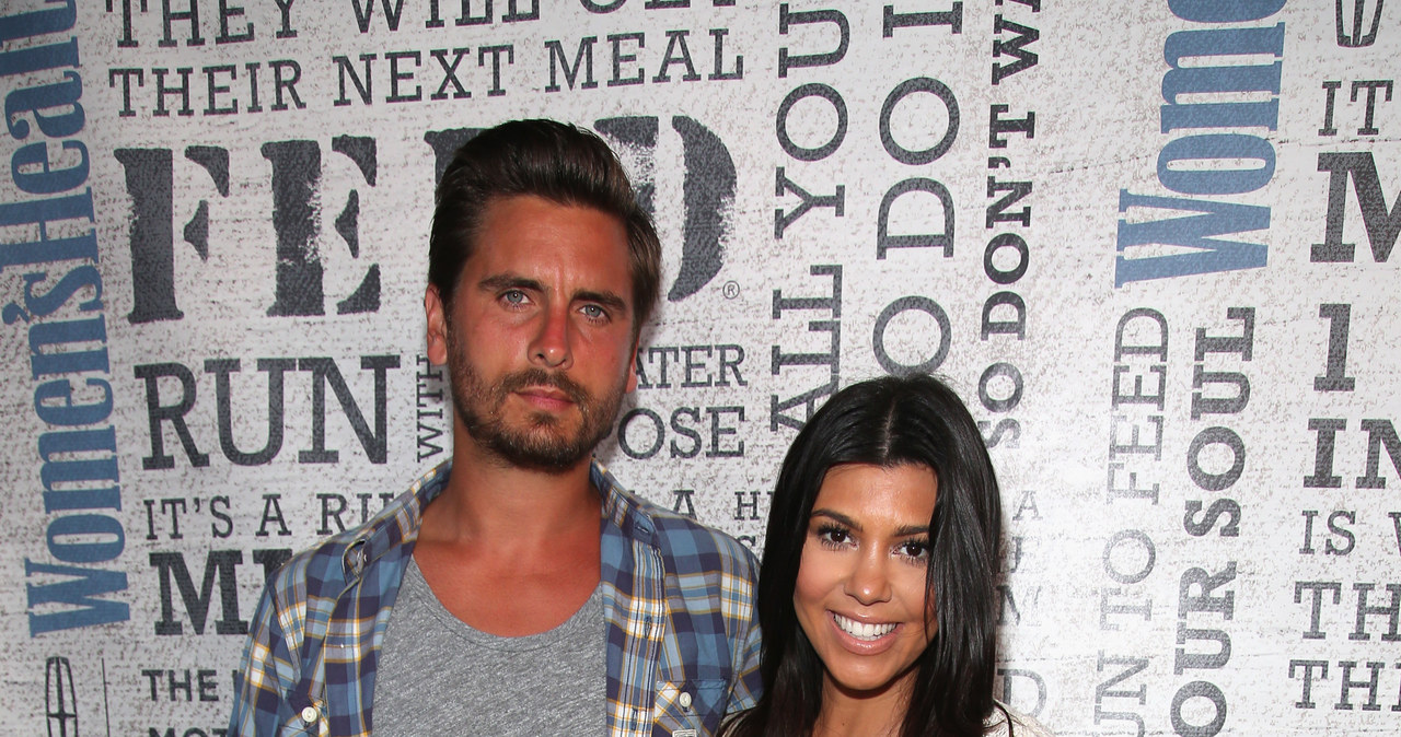 Kourtney Kardashian i Scott Disick, 2014 r. /Paul Zimmerman /Getty Images