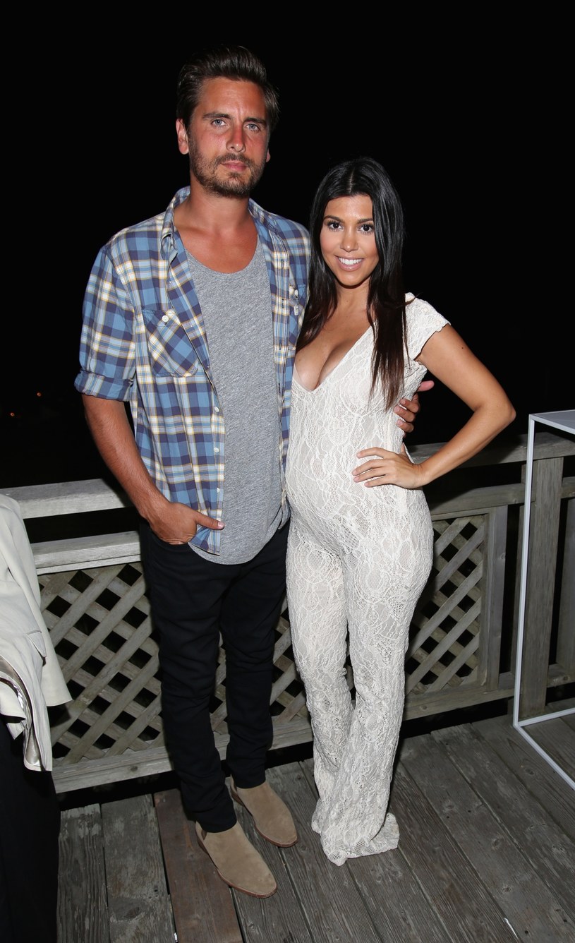 Kourtney Kardashian i Scott Disick oczekują trzeciego dziecka /Paul Zimmerman /Getty Images