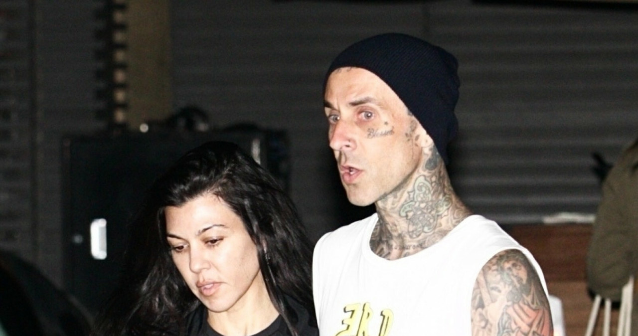 Kourtney Kardashian i Travis Barker /East News