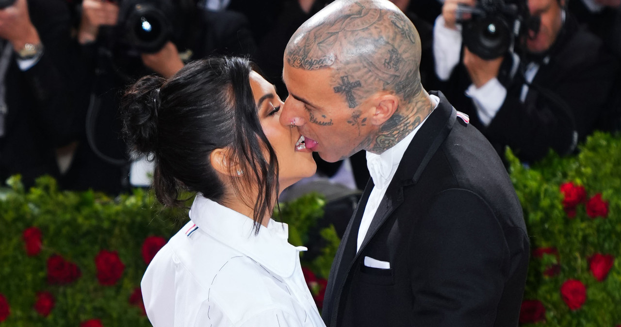 Kourtney Kardashian i Travis Barker /Dimitrios Kambouris /Getty Images