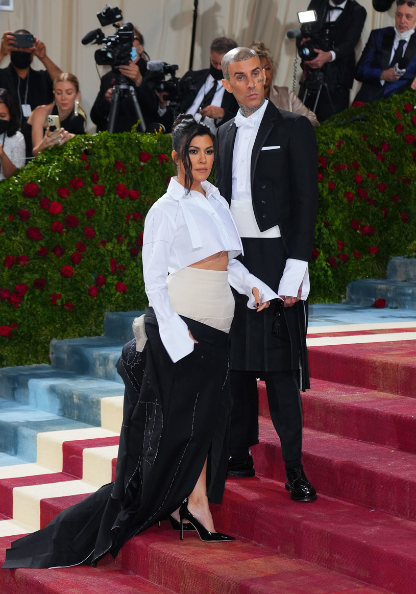 Kourtney Kardashian i Travis Barker /Dimitrios Kambouris /Getty Images