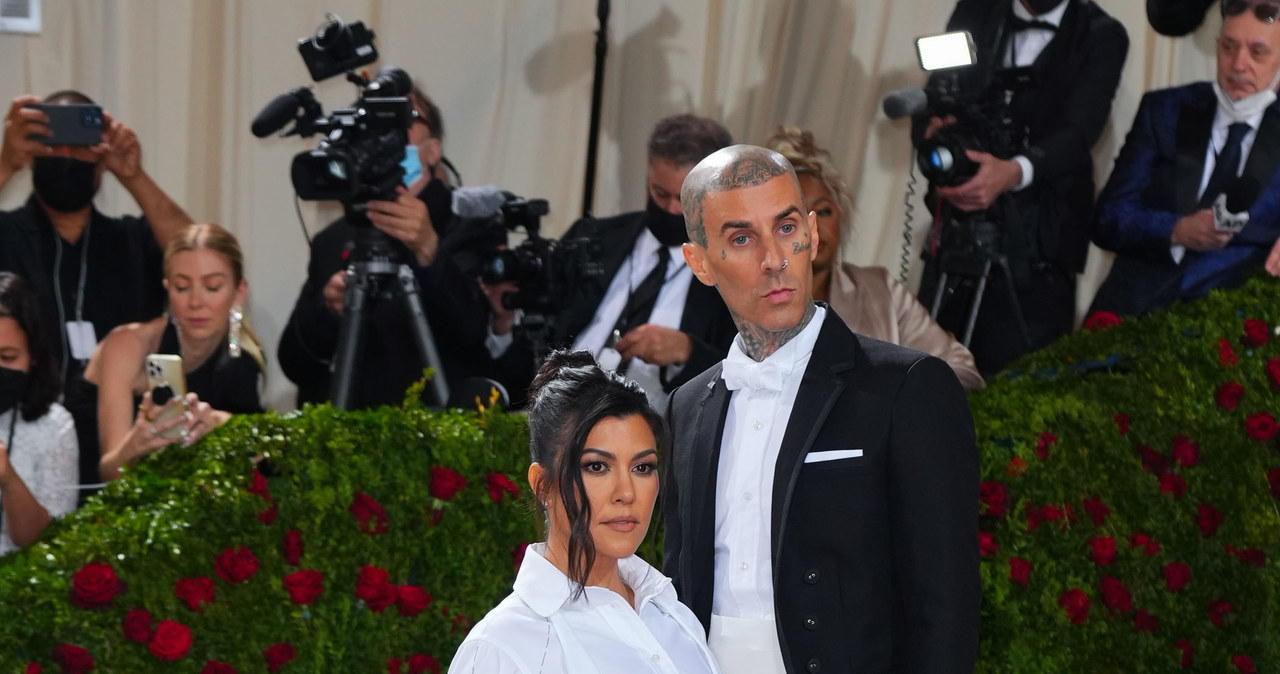 Kourtney Kardashian i Travis Barker /Dimitrios Kambouris /Getty Images