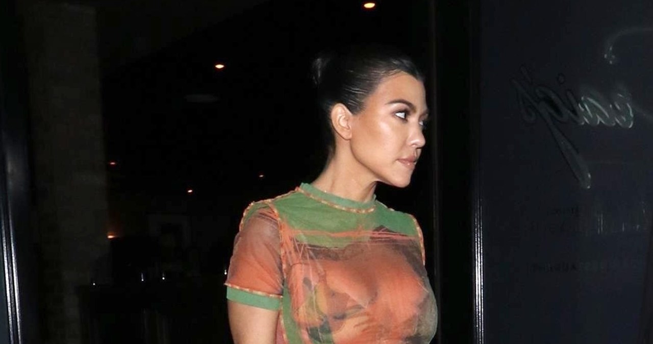 Kourtney Kardashian /Agencja FORUM