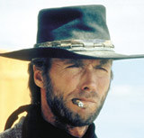 Kowboj Clint Eastwood /