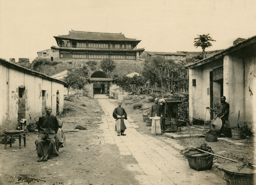 Kowloon w 1872 /John Thomson/Royal Geographical Society /Getty Images