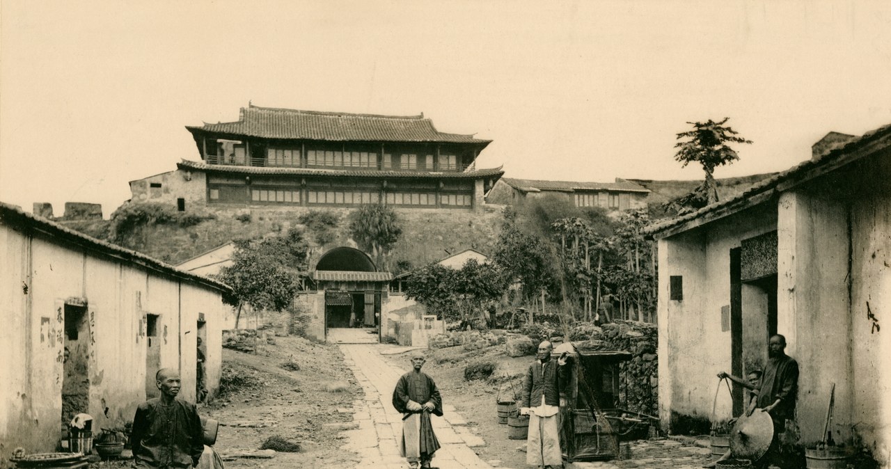 Kowloon w 1872 /John Thomson/Royal Geographical Society /Getty Images