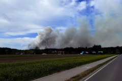 Kozaki: Gigantyczny pożar lasu