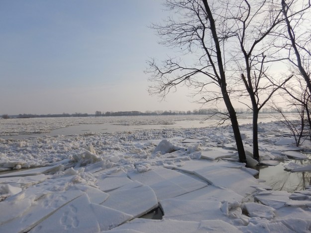 Kra na Wiśle / fot.: Wody Polskie /