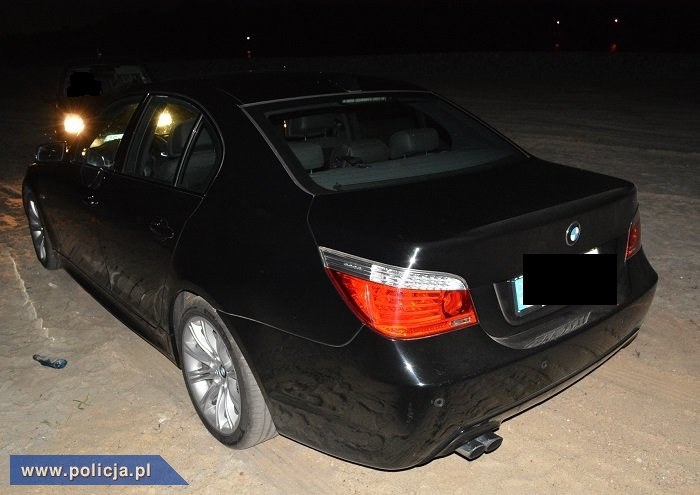 Kradzione BMW 5 /Informacja prasowa