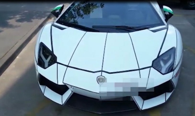 Kradzione Lamborghini Aventador /Policja