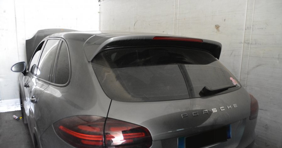 Kradzione Porsche Cayenne /Informacja prasowa