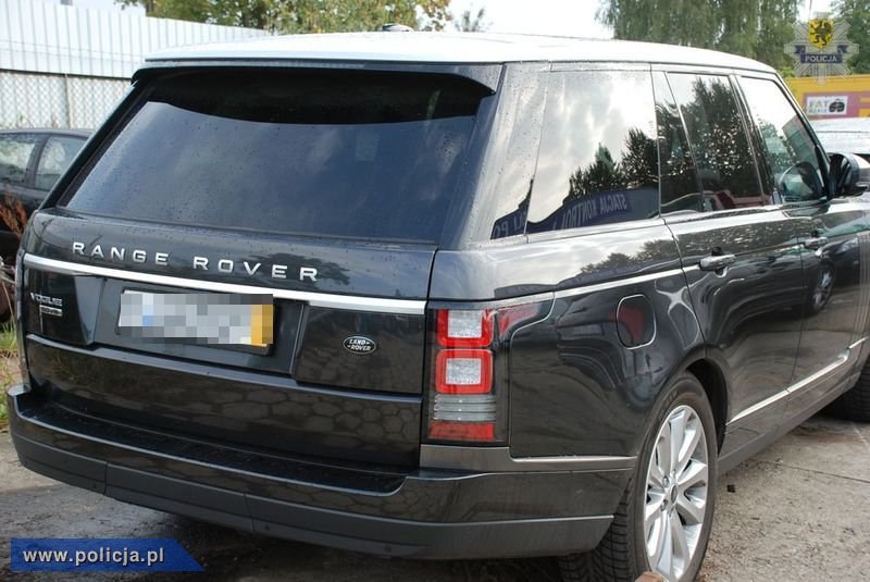 Kradziony Range Rover /Informacja prasowa