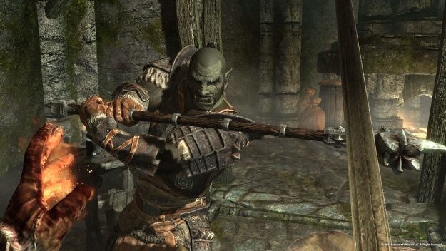 Krainy w Skyrim nie należą do bezpiecznych, dlatego na wszelki wypadek lepiej poznać tajniki walki /Informacja prasowa