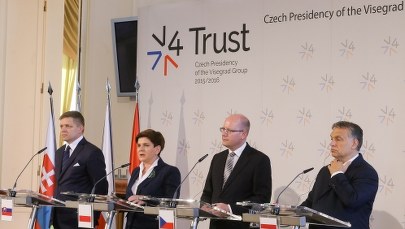 Kraje Grupy Wyszehradzkiej przeciwne unijnym kwotom migrantów i Brexitowi