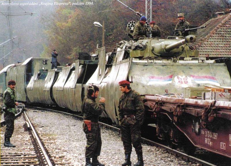 Краина Экспресс в 1994 году / оружие и военные