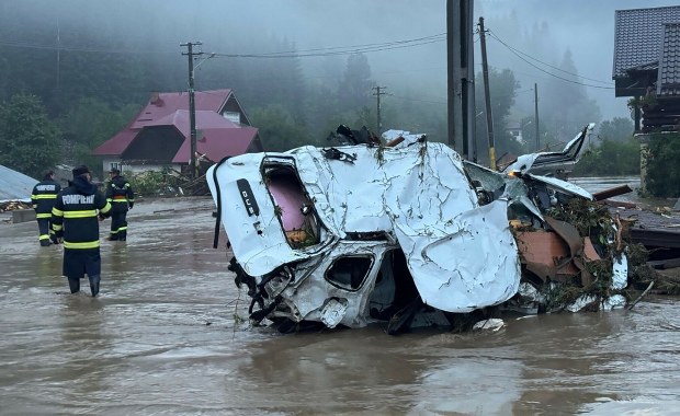 Krajobraz jak po wojnie. Rumunię nawiedziła katastrofalna powódź