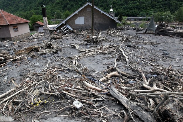 Krajobraz po powodzi w Serbii /FEHIM DEMIR /PAP/EPA
