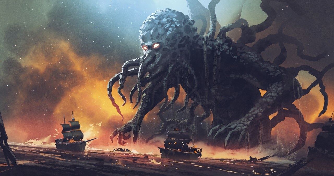 Kraken to mityczny potwór przypominający gigantyczną ośmiornicę, który według legend miał zatapiać statki u wybrzeży Norwegii. /123RF/PICSEL