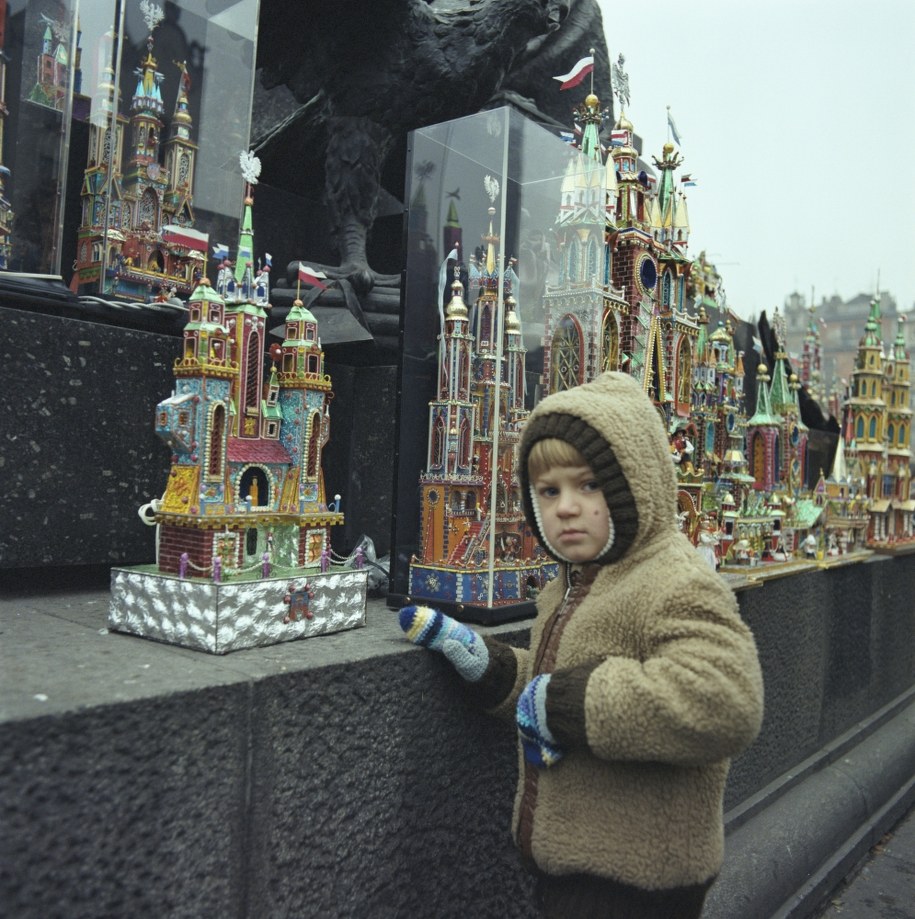 Kraków 12.1985. Konkurs szopek krakowskich organizowany przez Muzeum Historyczne. /Jerzy Ochoński   /PAP